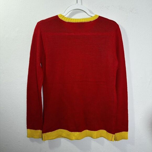 Norther Pole Ugly Christmas Sweater - Chipmunk Nutcracker Red‎ Sweater - XS Size - Picture 5 of 9